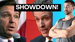 Desantis Newsom Debate REACTION [upl. by Adonis]