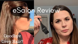 eSalon Review 2019 How To Color Your Hair At Home Goodbye Gray Hair [upl. by Stilwell301]