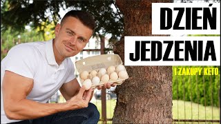 Mój Cały Dzień Jedzenia KETO Na Redukcji i Zakupy dwa posiłki 2400 KCAL FULL DAY OF EATING [upl. by Sekoorb]