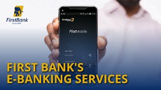 First Banks Ebanking services [upl. by Braeunig275]