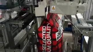 Vid 16  NEWTEC Weigher with ECC Bucket and Emve BE 6025 with 50lbs paper bag [upl. by Eiramnwad461]