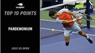 Top 10 Points of the Tournament  2022 US Open [upl. by Rebel346]