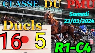 Pronostic PMU Base Solide du quinté du samedi 23032024 R1C4 PRIX DU BOIS DE VINCENNES [upl. by Sanoj]