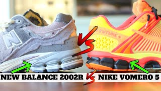 Nike Vomero 5 vs New Balance 2002R Comparison 5 Similarities amp 5 Differences [upl. by Michaeu476]