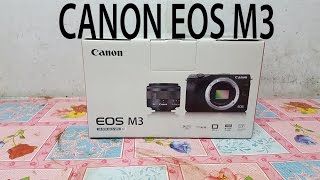 Unboxing CANON EOS M3 [upl. by Sordnaxela]