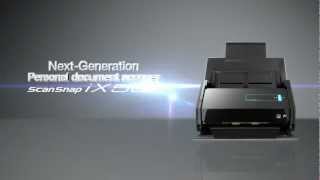 ScanSnap ix500 Next Generation Personal Document Scanner [upl. by Yenduhc]