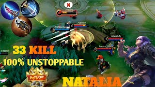 NATALIA BEST BUILD 2024  Ektoplayz mobilelegends 5vs5 mlbb ml natalia [upl. by Kassab]