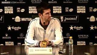 Djokovic Regroups For Madrid [upl. by Gustave]