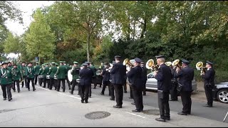 Schützenfest 2024 in GrevenbroichElfgen Abmarsch nach der Regimentabnahme [upl. by Dieter]