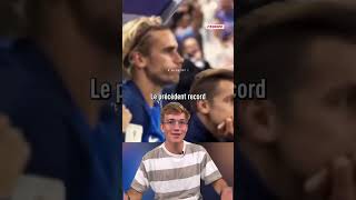 Les 3 chiffres fou de Griezmann en Bleu ⚽🇫🇷😱 shorts football france [upl. by Zurn]