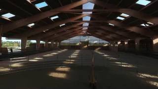 PENSION Chevaux  MANEGE ThomasRanch [upl. by Ecyak491]