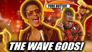 Bruno Mars amp Anderson Paak as Silk Sonic  Smokin Out The Window LIVE AMAs 2021 REACTION [upl. by Ednarb]