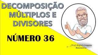 Divisores de 36 [upl. by Annahpos]