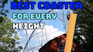 Whats the Best Coaster for EVERY Height… [upl. by Nedi]