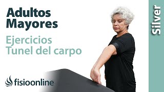 4 Ejercicios para el TÚNEL DEL CARPO 🖐 [upl. by Airetahs]