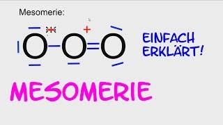 Chemie Mesomerie Grenzstrukturen  Erklärung Nachhilfe Tutorial HD German Deutsch [upl. by Aerdnak]