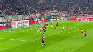 LIVE quotTomoriquot goal  Ac Milan vs Inter Derby 2021 [upl. by Milurd]