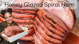 Tender amp Juicy Honey Glazed Spiral Ham [upl. by Maddie]