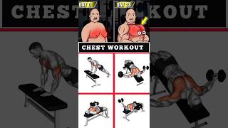 Chest workout with dumbbells 💪🏻shorts fitness viral [upl. by Aryt]