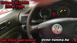 dynotuninghu  VW Passat 55 19 TDI AVF [upl. by Akenet]