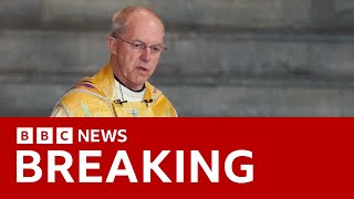 Archbishop of Canterbury resigns over Church of England abuse scandal  BBC News [upl. by Anton]