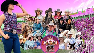 TAMBIEN LAS MUJERES PUEDEN TOROS BRAVOS BUSCA CABALLOS JARIPEO EN LA MONUMENTAL DE MORELIA 2024 [upl. by Anib]