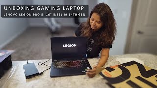 Gaming Laptop Lenovo Legion Pro 5i 16quot  Intel 14th Gen Core i9 32GB  NVIDIA RTX 4070 8GB  2TB SSD [upl. by Hardin]