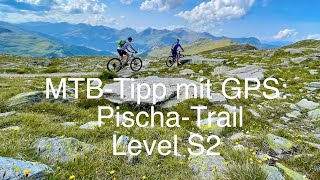 Mountain Bike Schweiz Pischa Trail [upl. by Alikee]