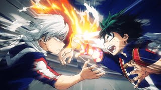 Midoriya VS Todoroki AMV Dead To Me [upl. by Sculley106]