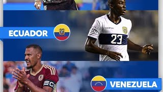 Venezuela vs Ecuador  Alineaciones Esquema y todos los detalles del debut Vinotinto [upl. by Erbas]