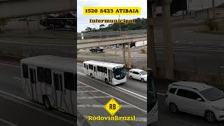 Viação Atibaia São Paulo ônibus rodoviário X Suburbano rodoviabraziloficial short [upl. by Theurich842]