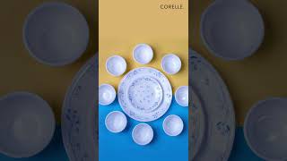 Colourful Designs  Corelle Tableware for Every Festive Occasion Dinnerware [upl. by Mars]