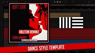 Tom Zanetti  Didnt Know Ableton Template [upl. by Garrot]