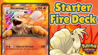 Arcanine eX And Ninetails Set Them ABlaze  Pokemon TCG Pocket Gameplay [upl. by Scarito498]