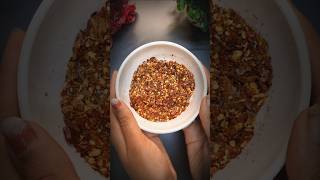 Home Made Chilli Flakes ❤️🤗😋 Chilli Flakes Recipe  Anyone Can Make This ❤️  shorts recipe food [upl. by Nivlen]