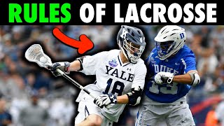 The Rules of Lacrosse Updated 2021 [upl. by Eidaj299]