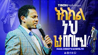 ትክክል ነህ ጌታ በስራህ  ጥበቡ ወርቅዬ  Tibebu Workeye [upl. by Leamhsi158]