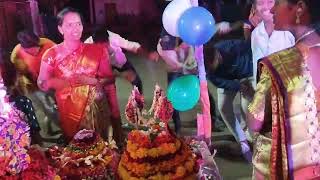 kukuda bathukamma dance 💕 [upl. by Higginson]