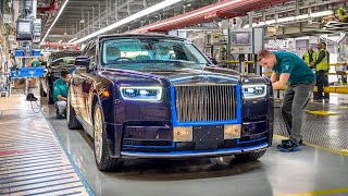 Inside The Ultra Luxurious Production Line of RollsRoyce Phantom [upl. by Irodim]