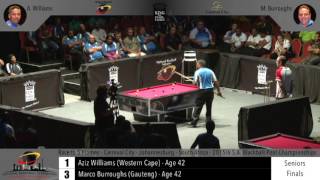 201516 SA Blackball Pool Champs  Seniors Final [upl. by Niltiac442]