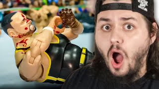 I Reacted To The Biggest WWE Figure OMG Moments [upl. by Nassah]