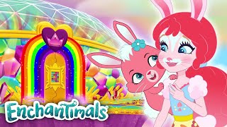 Enchantimals Royal Rescue  Unlocking the Royal Isle Rainbow Dome [upl. by Ecnahc]