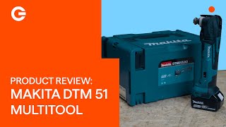 Product Review Makita DTM 51 Multitool  Gereedschapcentrum [upl. by Idyak]