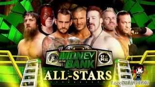 WWE Money In The Bank 2013 Match Card HD [upl. by Alisa]