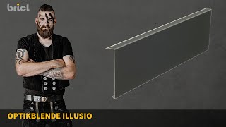 Wandanschluss schön gestalten mit der Optikblende Illusio von briel [upl. by Intruok]