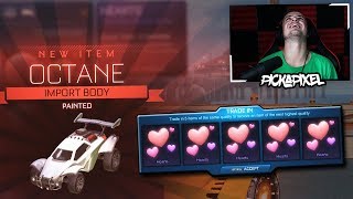 Its Time To Bring Very Rare TRADE UPS Back To The Channel  Rocket League [upl. by Tezzil]