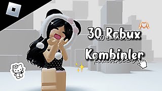 ੈ♡  30 ROBUX KOMBİNLER⸝⸝🪐༘⋆ Roblox under 30 Robux Girl Outfits [upl. by Darahs681]