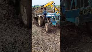 powertrac tractor JCB viralvideo video [upl. by Lynsey]