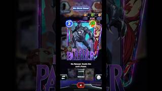 Black Panther 🆚 Discard⁉️ Marvel Snap [upl. by Raouf]