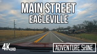 Driving Eagleville Main Street  4K  Eagleville TN USA [upl. by Aisital665]